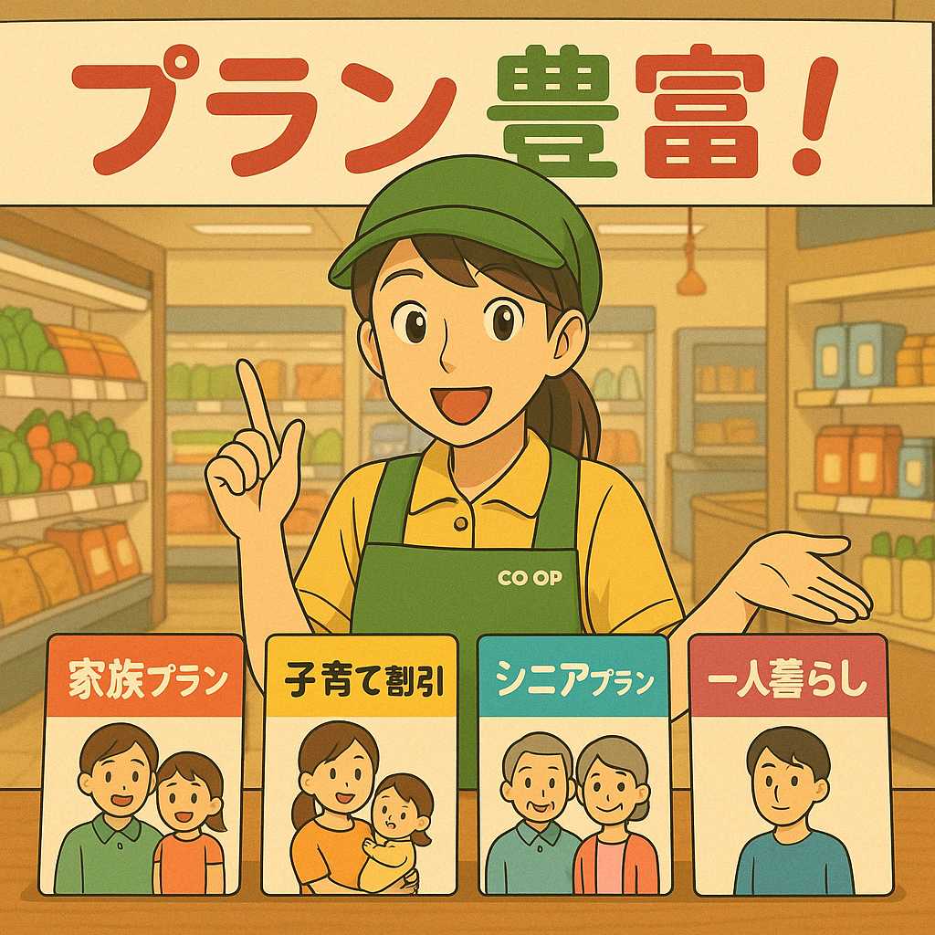 東京で利用できる生協の比較一覧表