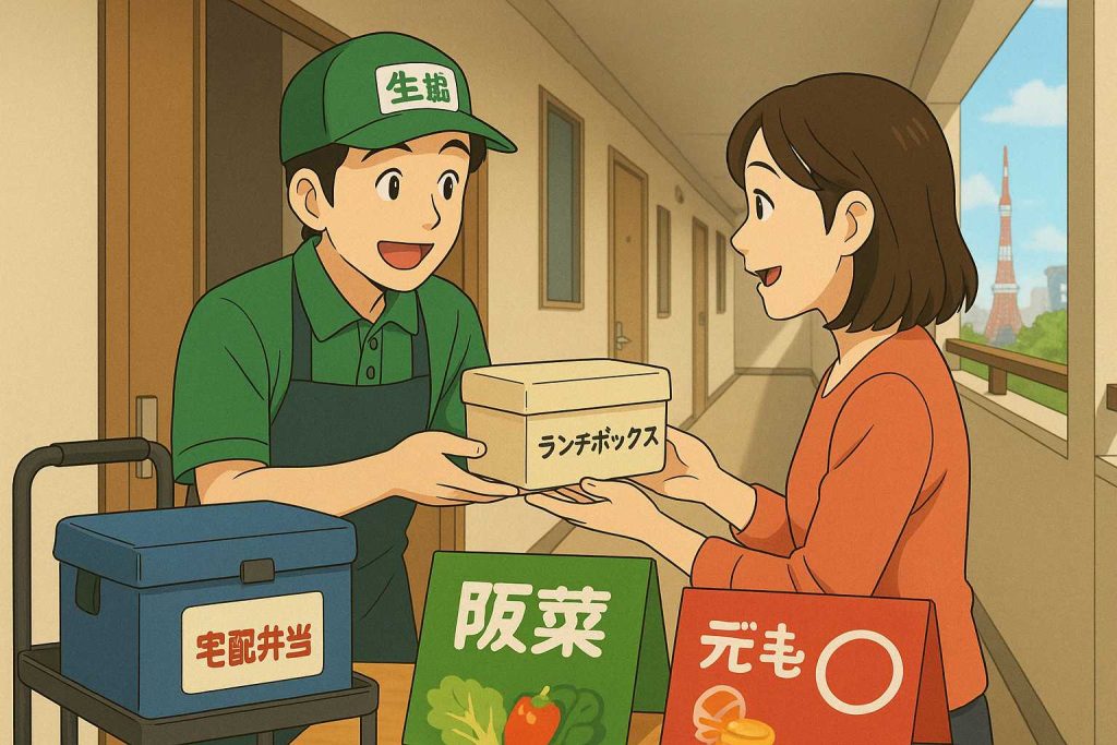宅配弁当がある東京の生協